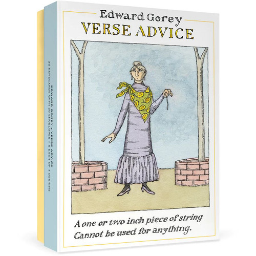 Edward Gorey Boxed Card Set, Verse Advice