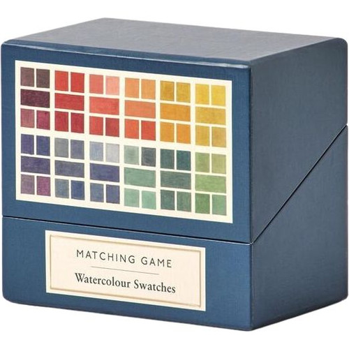  Matching Game Set, Watercolor Swatches