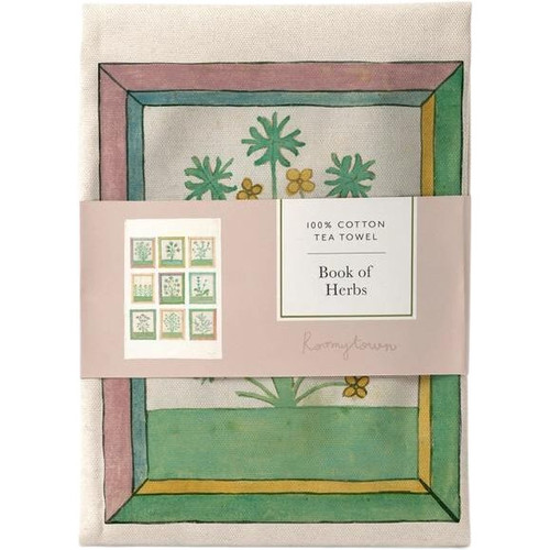 Tea Towel, Book of Herbs