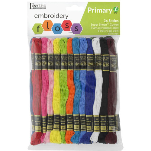 Embroidery Floss Pack, 36 pack
