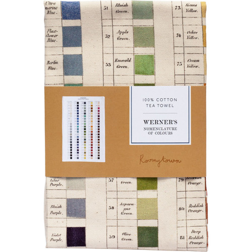 Tea Towel, Werner’s Nomenclature of Colors