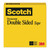 Scotch Double-Sided Tape, 3" core