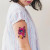 Festive Floral Temporary Tattoo