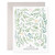 Pretty Leaves Birthday Card