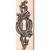 Key Plate Rubber Stamp