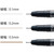 Zig Mangaka Sepia Pens, Set of 3