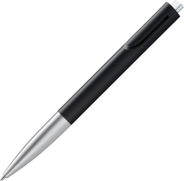 Lamy Noto Ballpoint Pen, Black/Silver