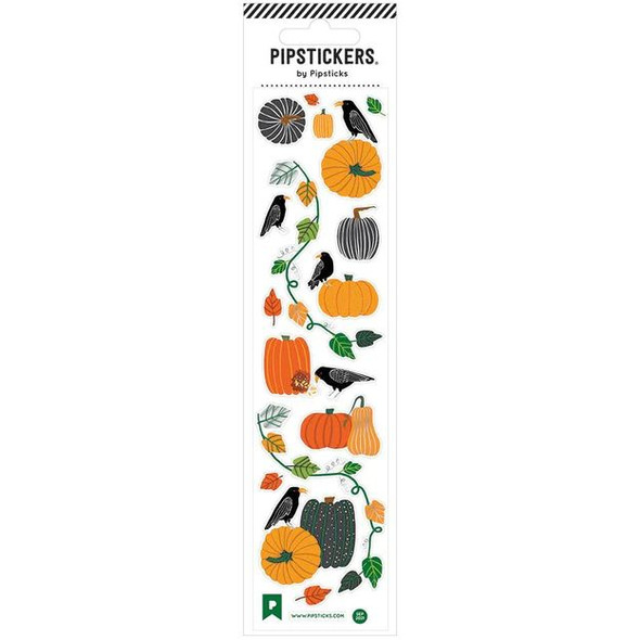 Pipsticks Stickers, Raven about Pumpkins Pipsticks Stickers, Raven about Pumpkins