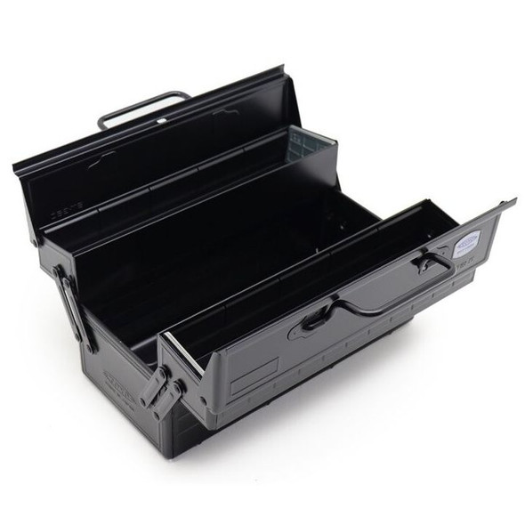 Toyo Cantilever Deluxe Toolbox, Silver - FLAX art & design