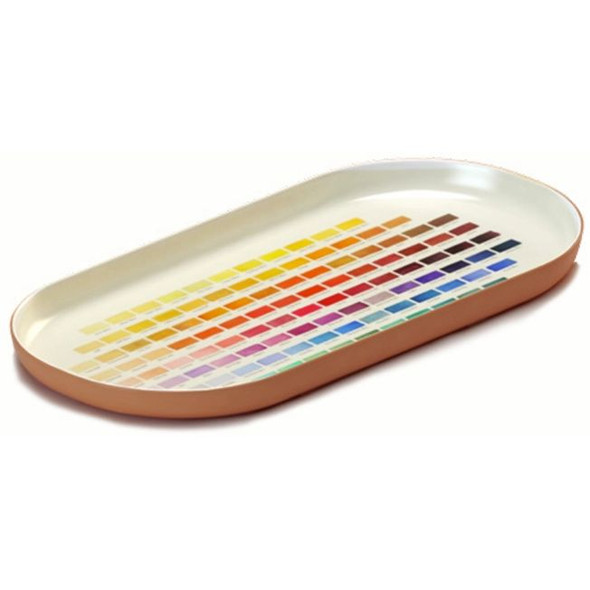 Printed Enamel Tray, Nomenclature of Colors