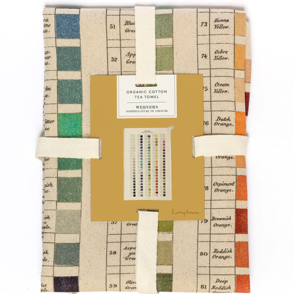 Tea Towel, Werner’s Nomenclature of Colors