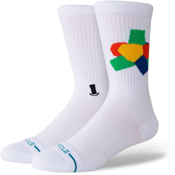Stance Curren Street Socks, Green - FLAX art & design