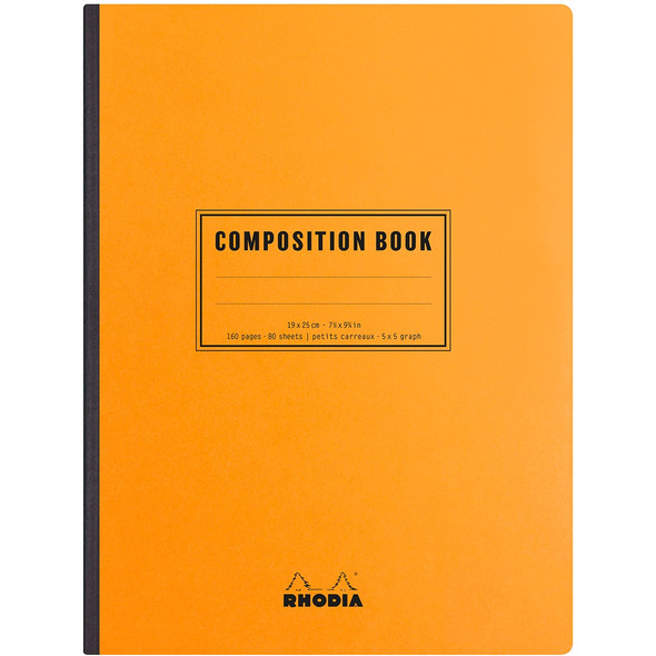 Rhodia Composition Book, 7.5" x 10"