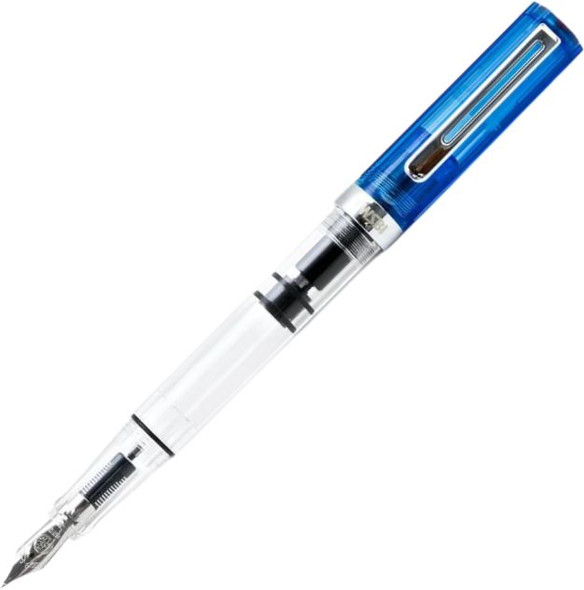 TWSBI Eco Fountain Pen, Transparent Blue