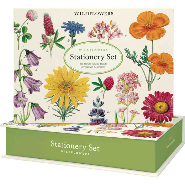Cavallini Stationary Set, Wildflowers