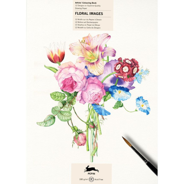Artists' Coloring Book, Floral