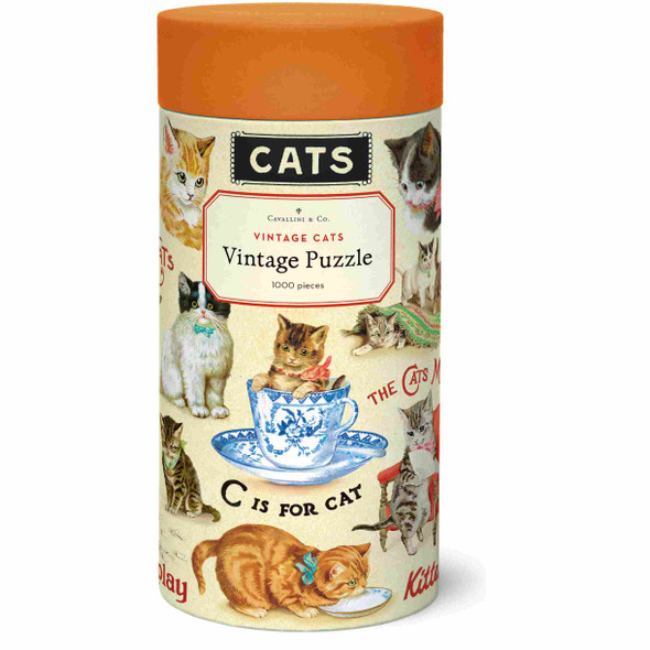 Jigsaw Puzzle, Vintage Cats