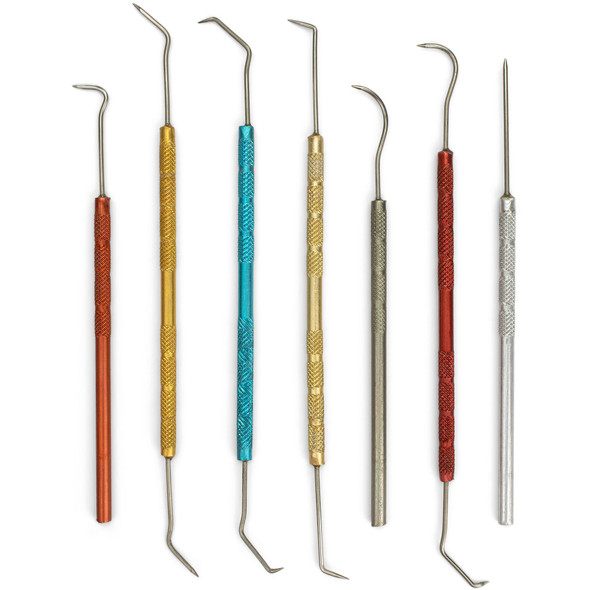 Enkay Colored Aluminum Picks, Set of 7