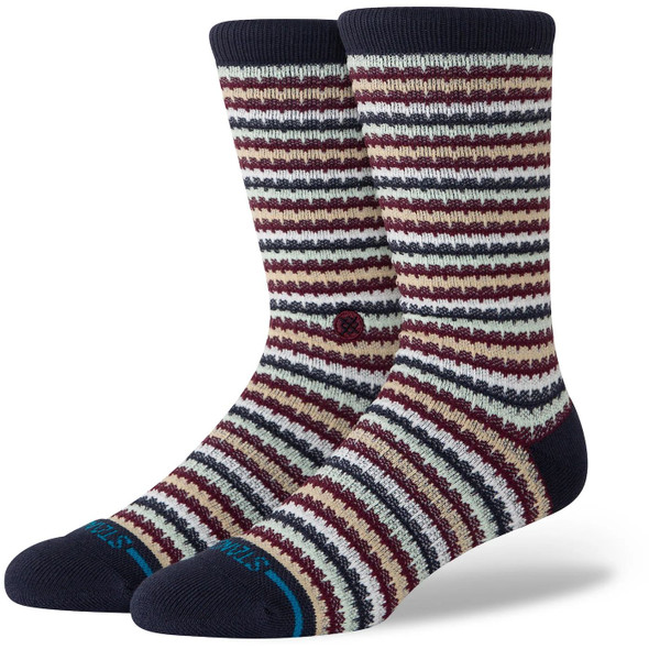 Stance Chiclets Waffle Socks, Navy Stance Chiclets Waffle Socks, Navy