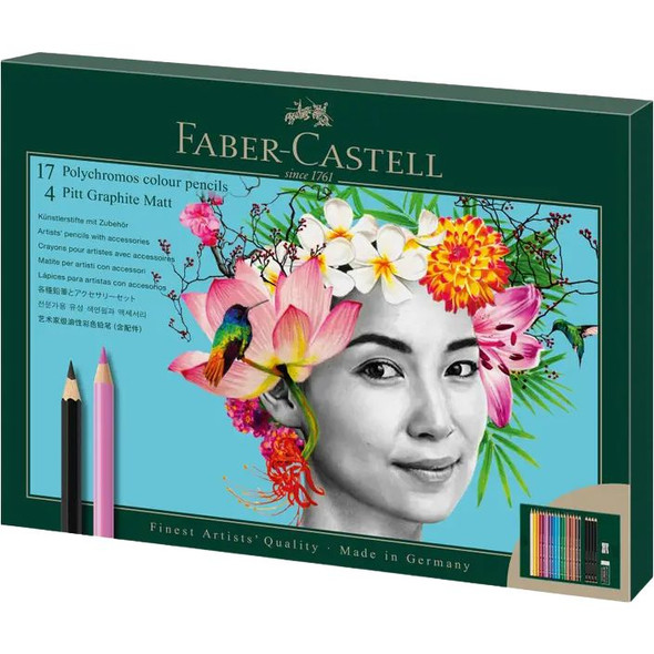 Polychromos & Graphite Matte Gift Set Polychromos & Graphite Matte Gift Set