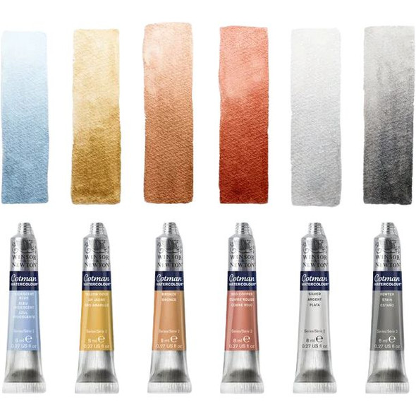 Cotman Watercolor Metallic Set