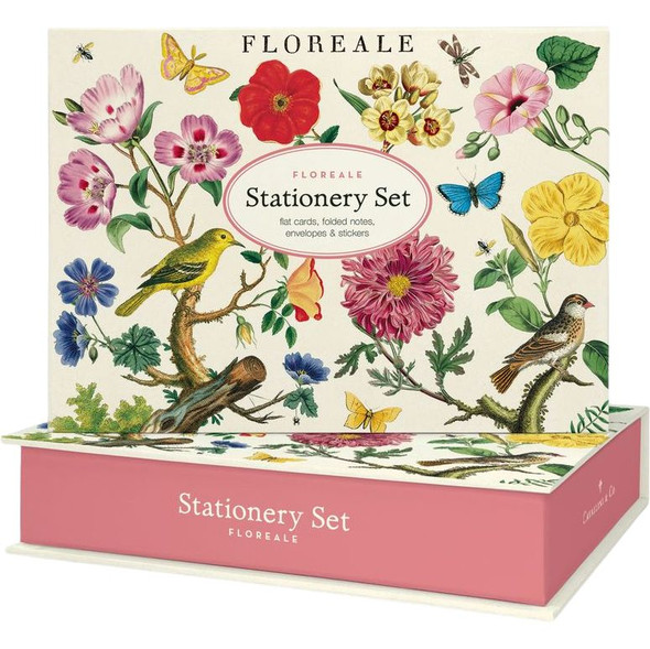 Cavallini Stationary Set, Floreale