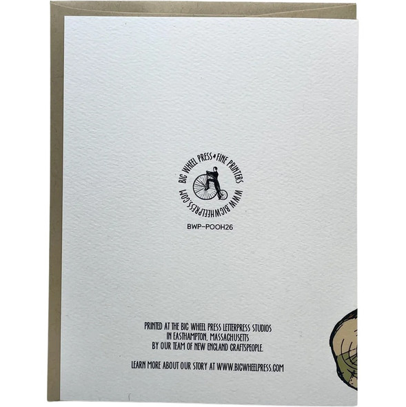 I've Been Thinking Pooh Card