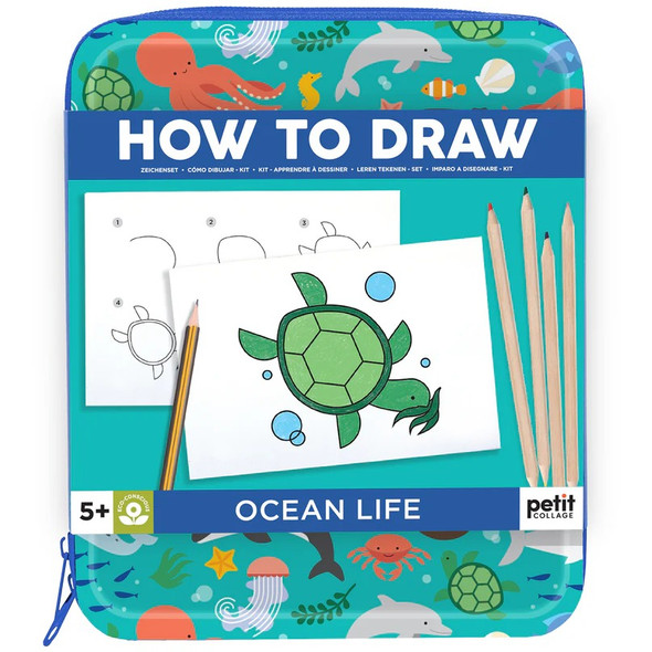 How to Draw Ocean Life