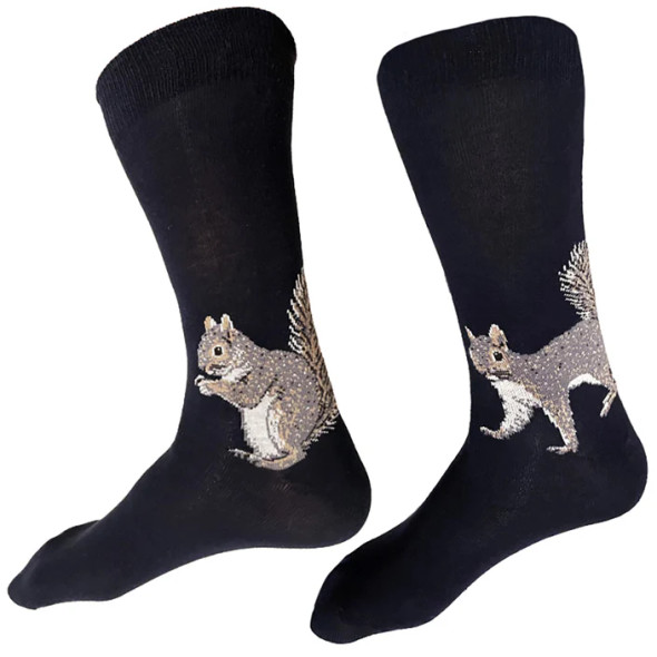This Night Squirrel Socks