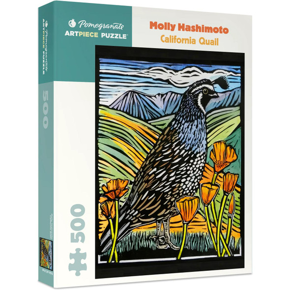 California Quail Jigsaw Puzzle, 500 Pieces