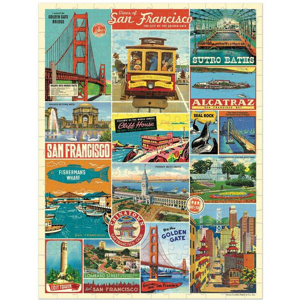 Mini Jigsaw Puzzle, San Francisco