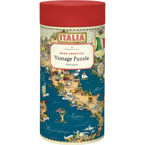 Vintage Jigsaw Puzzle, Boun Appetito