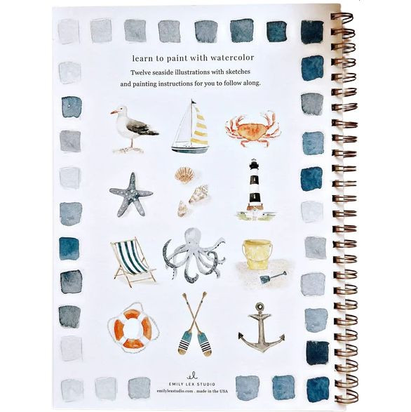 Watercolor Workbook, Seaside