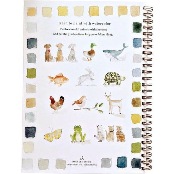 Watercolor Workbook, Animals