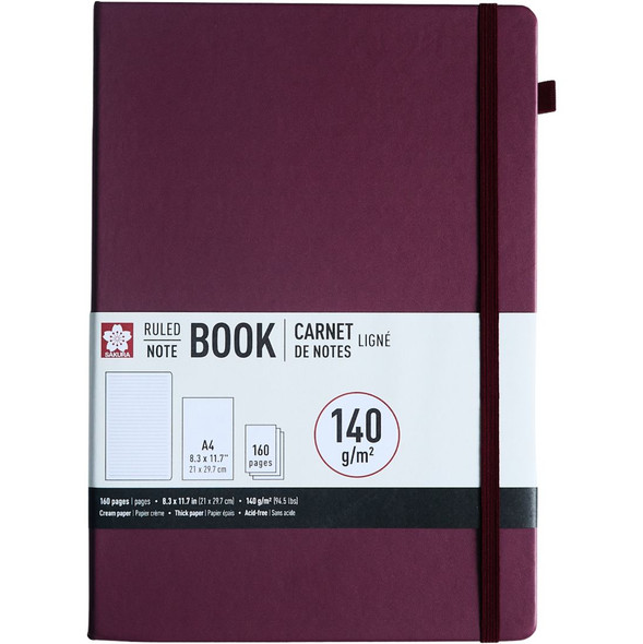 Sakura  Notebook A4, Ruled