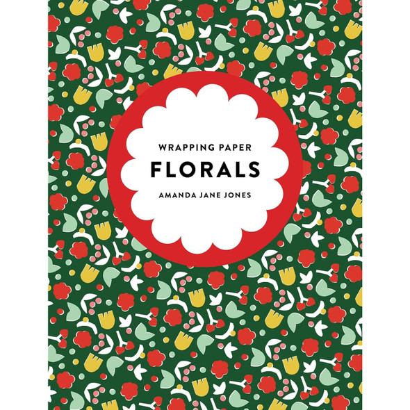 Florals Gift Wrap Book