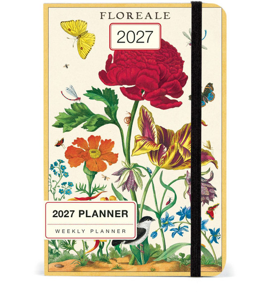 Cavallini 2027 Weekly Planner, Foraging