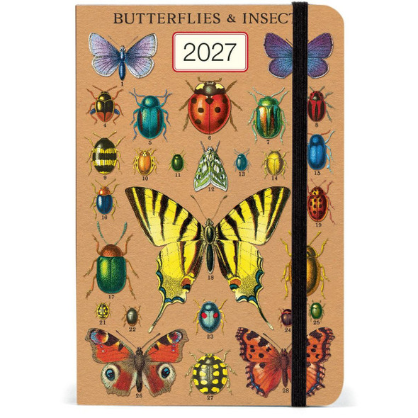 Cavallini 2027 Weekly Planner, Entomology
