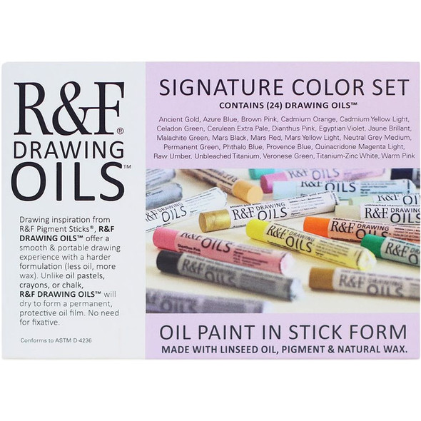 R&F Drawing Oil Signature Set