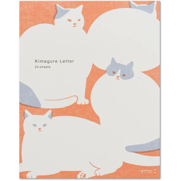 Midori Kimagure Cat Letter Pad
