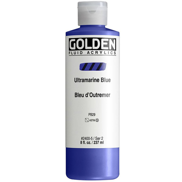 Golden Fluid Acrylics, 8 oz