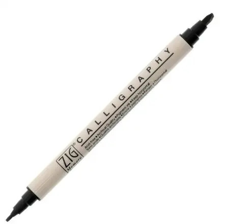 ペン4 Zig Calligraphy Pen, Black - FLAX art & design