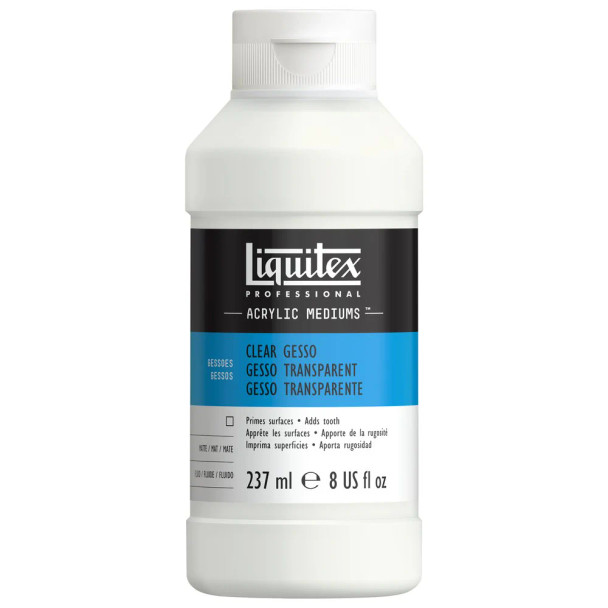 Liquitex Gesso, Clear