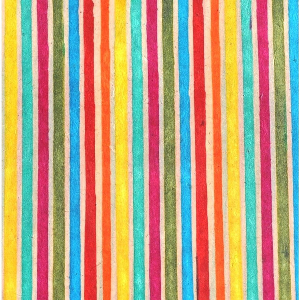 Lokta Paper, Batik Multi Stripe
