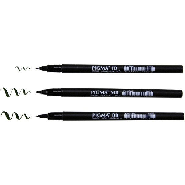Pigma Pro Brush Pens
