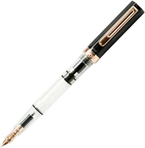 TWSBI Eco Fountain Pen, Smoke/Rose Gold