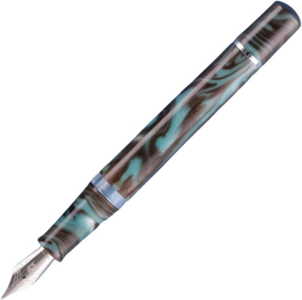 Nahvalur Schuylkill Fountain Pen, Chromis Teal