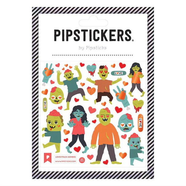 Pipsticks Stickers, Lovestruck Zombies