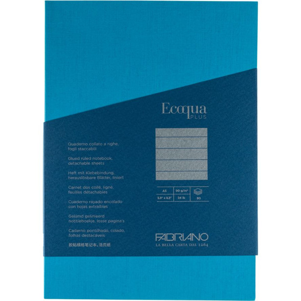 Ecoqua Plus Glue-bound Notebooks A5, Lined