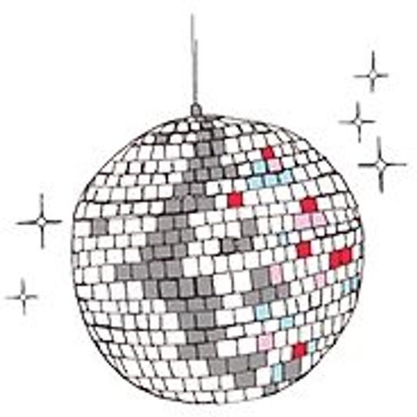 Mirrorball Temporary Tattoos